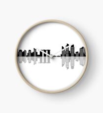 skyline singapore Clock
