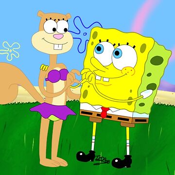 Spandy SpongeBob x Sandy Cheeks Leggings for Sale by iedasb