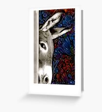 Donkey Greeting Card