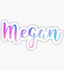 Megan Stickers | Redbubble