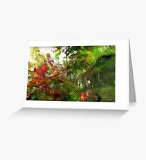 Overgrown Garden Greeting Card