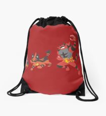 Litten Evolution Drawstring Bag
