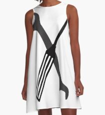 wrenches and screwdrivers A-Line Dress