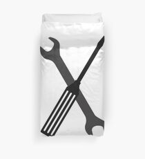 wrenches and screwdrivers Duvet Cover