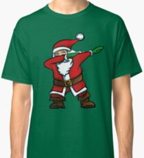 Dabbing Santa T-Shirt Funny Santa Claus Christmas Dab Tee Classic T-Shirt
