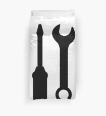 wrenches and screwdrivers Duvet Cover
