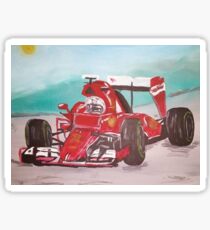 Ferrari race Sticker