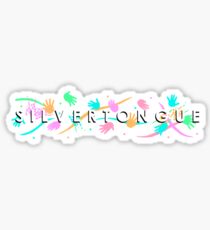Silvertongue (horizontal) Sticker