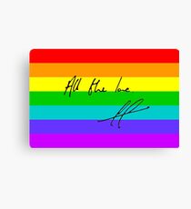 pride flag Canvas Print