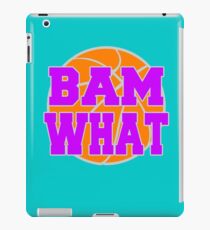 Bam What Basketball iPad Case/Skin