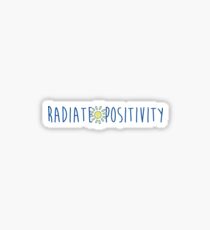 Radiate Positivity Sticker