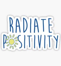 Radiate Positivity Sticker