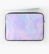 Pink Holographic Pastel Color Print Laptop Sleeve