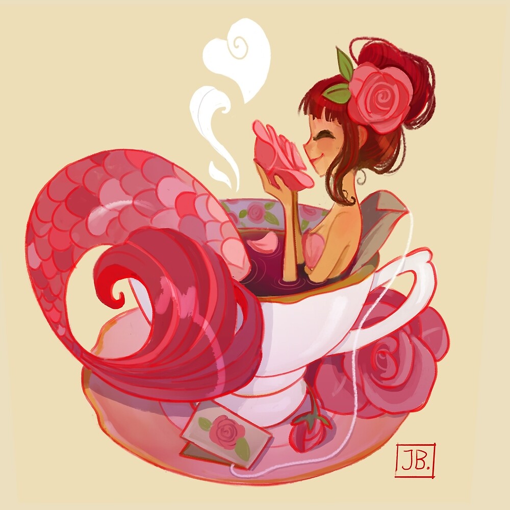 Mermaid in a teacup