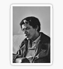 Pegatina Young Barack Obama - Fumar Imprimir