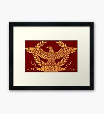 Römischer Reichsflaggenstandard Gerahmtes Wandbild