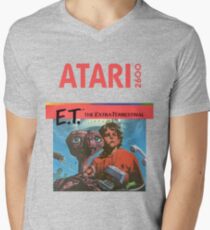 E.T. Atari Men's V-Neck T-Shirt