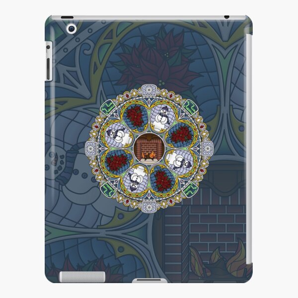 Winter Nouveau iPad Snap Case
