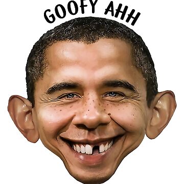 Goofy Ahh, Obamus Trinomus Sticker for Sale by FakihShop