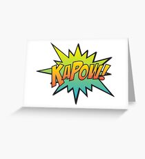 KAPOW! Greeting Card