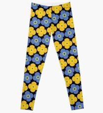 Flower pattern 9a Leggings