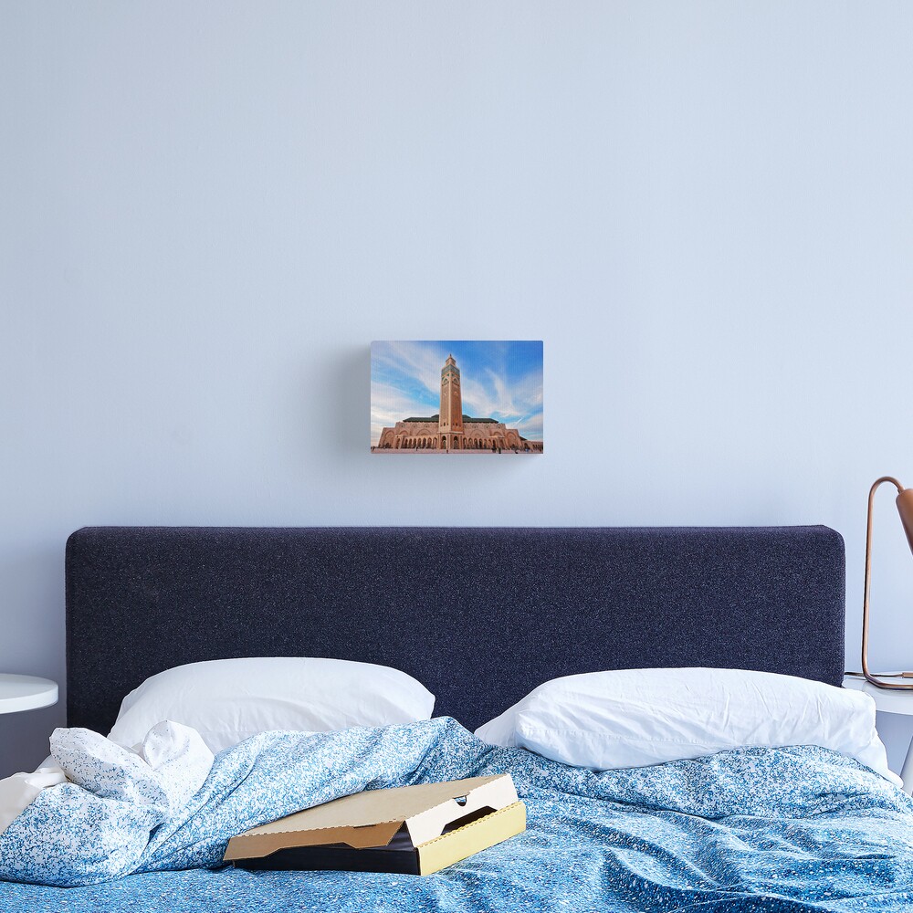 Hassan II Mosque Canvas Print