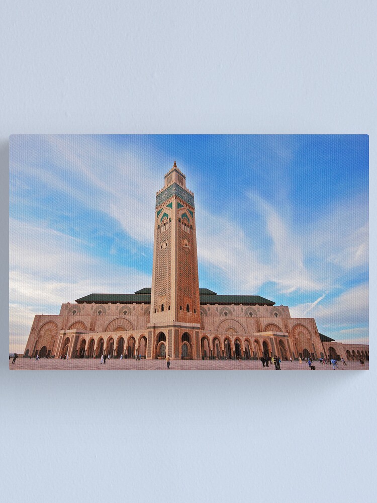 Alternate view of Hassan II Mosque Canvas Print