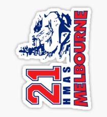 HMAS Melbourne iPhone Case #2 Sticker
