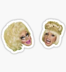 Trixie and Katya Green Screen Sticker