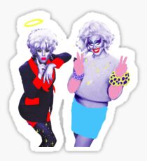 Trixie & Katya GOES VICE Sticker