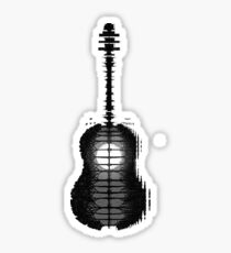 Shawn Mendes Guitar Tattoo Sticker