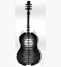 Shawn Mendes Guitar Tattoo Poster