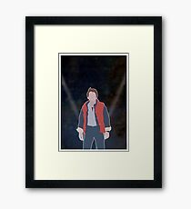 MARTY MCFLY Framed Print
