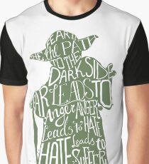 Fear is the Path to Darkside typography design Graphic T-Shirt