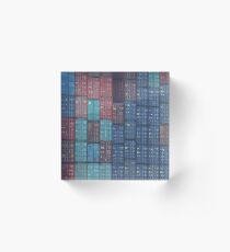 Container Tetris Acrylic Block