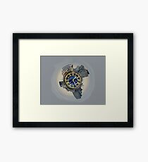 London city skyline Framed Print