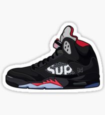 Air Jordan 5 Supreme Sticker