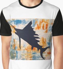 Salty Sailfish Graphic T-Shirt