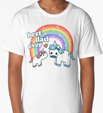 Best Unicorn Dad Long T-Shirt