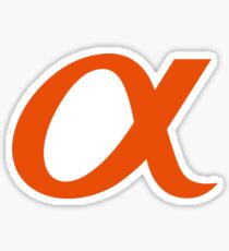 Sony Alpha Logo Sticker