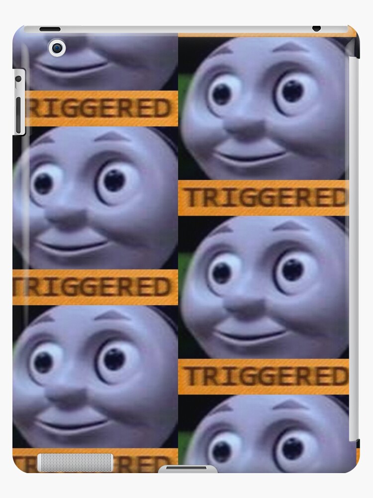 "Triggered Thomas The Train meme" iPad Cases & Skins by ...