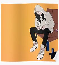 BONES ROLLING A WOOD Poster