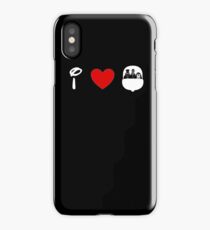 I Heart Haunted Mansion (Classic Logo) (Inverted) iPhone Case/Skin