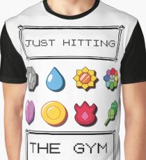 Pokemon hitting the gym Graphic T-Shirt