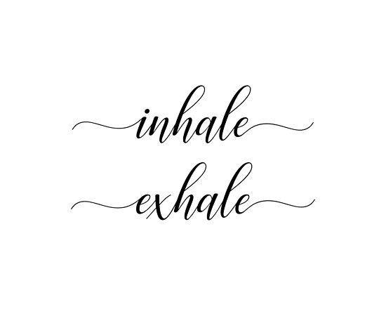 Pin by Kathy Carr on healing | Inhale exhale, Inhaler, Arabic calligraphy