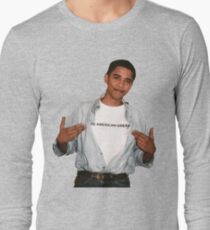 Young Barack Obama Long Sleeve T-Shirt