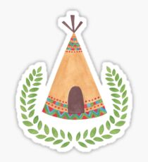 Tipi Sticker