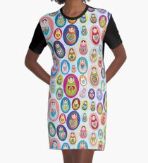 doll matryoshka Graphic T-Shirt Dress