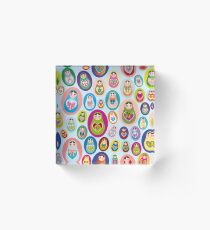 doll matryoshka Acrylic Block