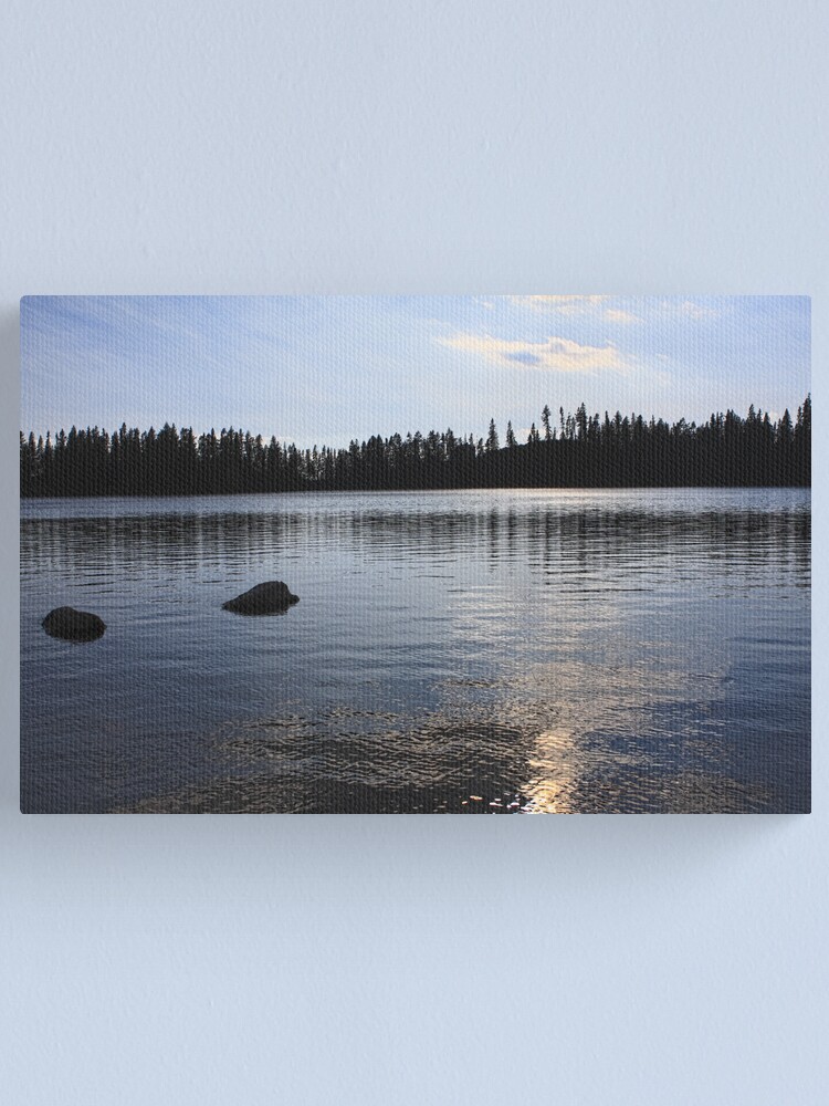Alternate view of Sunset Over Strbske Pleso Canvas Print